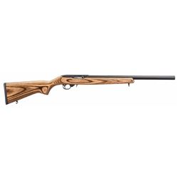 Ruger 1121 10/22 Target Semi-Automatic 22 Long Rifle 20" 10+1 Laminate Brown Stk Black