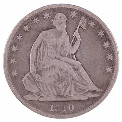1840-O Seated Liberty Half Dollar Coin