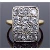 Image 4 : 14KT Two Tone Gold 1.08ctw Diamond Ring