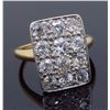 Image 6 : 14KT Two Tone Gold 1.08ctw Diamond Ring