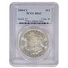 Image 1 : 1890-CC $1 Morgan Silver Dollar Coin PCGS MS63