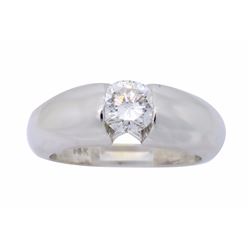 14KT White Gold 0.46ct Diamond Ring