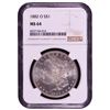 Image 1 : 1882-O $1 Morgan Silver Dollar Coin NGC MS64