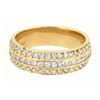 Image 1 : 14KT Yellow Gold 0.85ctw Diamond Ring