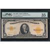 Image 1 : 1922 $10 Large Gold Certificate PMG 35