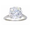 Image 1 : Platinum 2.43ct Diamond Ring