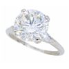 Image 3 : Platinum 2.43ct Diamond Ring