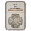 Image 1 : 1888 $1 Morgan Silver Dollar Coin NGC MS65