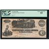 Image 1 : 1862 $100 Confederate States of America Note PCGS 55