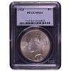 Image 1 : 1925 $1 Peace Silver Dollar Coin NGC MS64