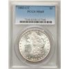 Image 1 : 1883-CC $1 Morgan Silver Dollar Coin PCGS MS65