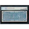 Image 2 : 1864 $10 Confederate States of American Note PMG 50EPQ