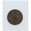 Image 1 : 1866 Shield Nickel Double Stamp Date