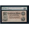 Image 1 : 1864 $500 Confederate States of America Note PMG 20