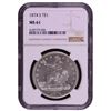Image 1 : 1874-S Trade Dollar Silver Coin NGC MS61
