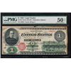 Image 1 : 1862 $1 Legal Tender Note PMG 50NET
