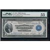 Image 1 : 1918 $1 Boston Large Federal Reserve Bank Note PMG 55