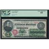 Image 1 : 1862 $1 Legal Tender Note PCGS 55