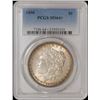 Image 1 : 1890 $1 Morgan Silver Dollar Coin PCGS MS64+