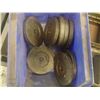 Image 3 : Small Cast Iron Machine Leveling Pads, Dims: 4" x 4" x 1/2"