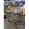 Image 1 : 36" x 48" x 34" Tall Steel Table
