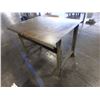 Image 2 : 36" x 48" x 34" Tall Steel Table
