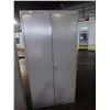 Image 2 : (2) 18" x 36" x 72" Tall Steel Cabinets