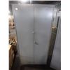 Image 7 : (2) 18" x 36" x 72" Tall Steel Cabinets