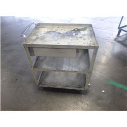 20" x 28" x 33" Tall Rolling Shop Cart