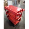 Image 1 : 32" x 15" x 33" Tall Rolling Shop Cart