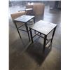 Image 1 : Lot of (2) Steel Tables