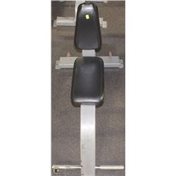 BENCH WITH BACK PAD - 48"L X 27"W - ON CHOICE