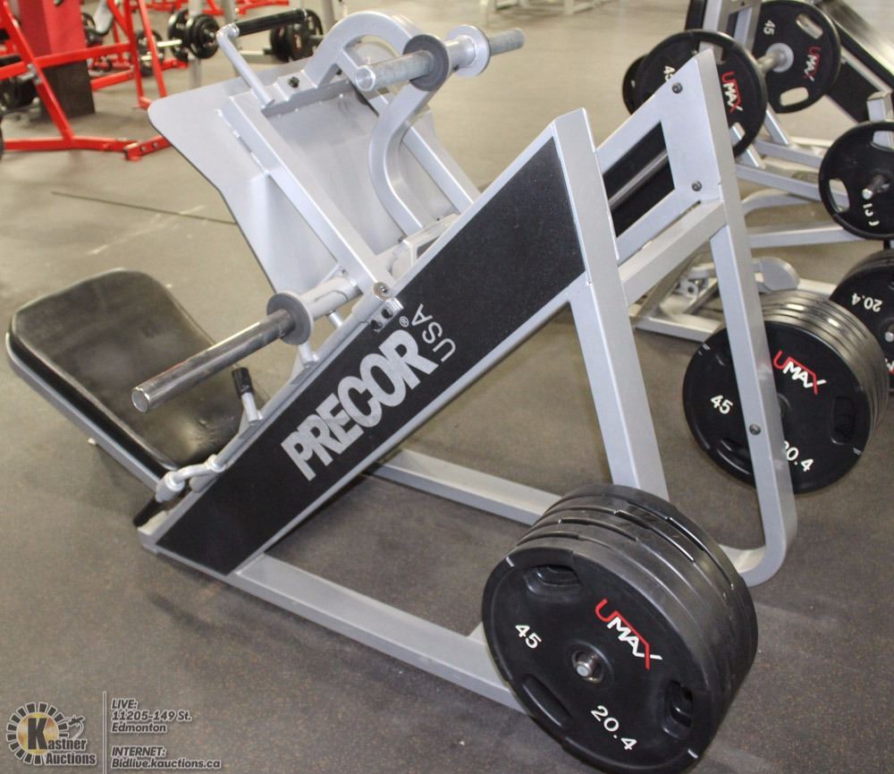 PRECOR ANGLE LEG PRESS 601 INCLUDES