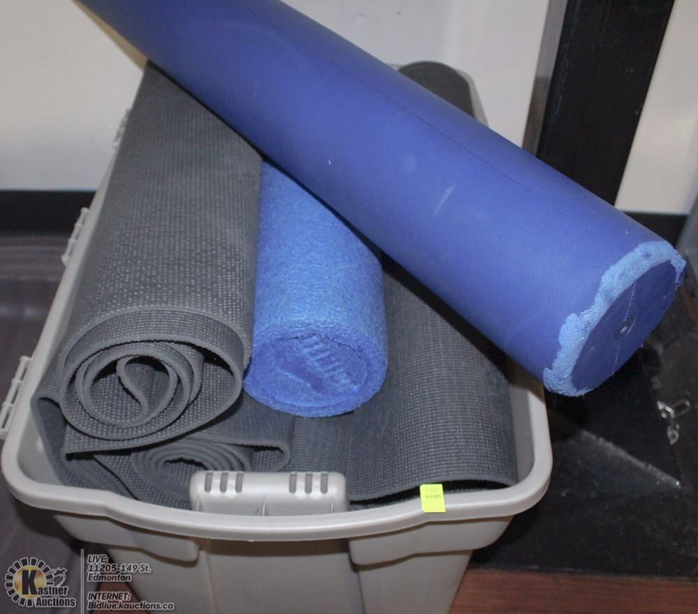 Rubbermaid Full Of Yoga Mats