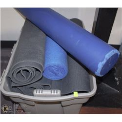 RUBBERMAID FULL OF YOGA MATS