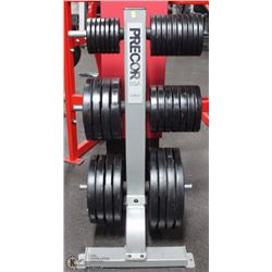PRECOR FREE STANDING WEIGHT STAND