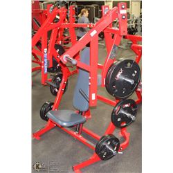 HAMMER STRENGTH ISO-LATERAL BENCH PRESS