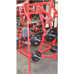 HAMMER STRENGTH ISO-LATERAL HIGH ROW MACHINE