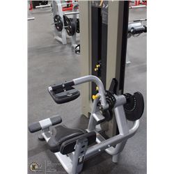 PRECOR BACK EXTENSION 205 LBS INTERNAL WEIGHT