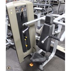 PRECOR SHOULDER PRESS 205 LBS INTERNAL WEIGHT