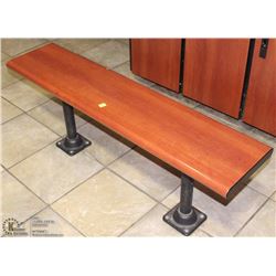 LOT OF 6 LOCKER ROOM BENCHES