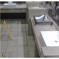 LOT OF 4 BATHROOM SINKS WITH WATERFALL