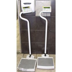 LOT OF 2 RICE LAKE WEIGH SCALES