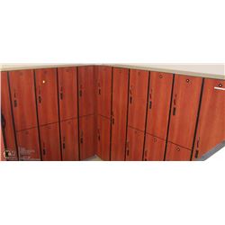 CLUBLINE LOCKERS 68-98, U SHAPED BANK