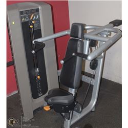 PRECOR SHOULDER PRESS 205 LBS INTERNAL WEIGHT