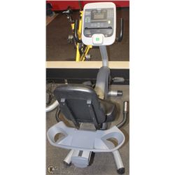 PRECOR RECUMBANT BIKE 846i WITH HEIGHT ADJ