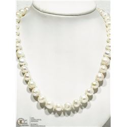STERLING SILVER CLASP FRESHWATER PEARL NECKLACE