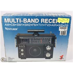VENTURER MULTI-BAND RECEIVER IN ORIGINAL BOX