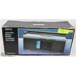 PULSER AM/FM STEREO RADIO CASSETTE RECORDER