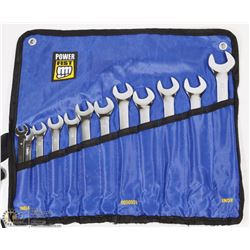COMBINATION BOX & OPEN END METRIC WRENCH SET